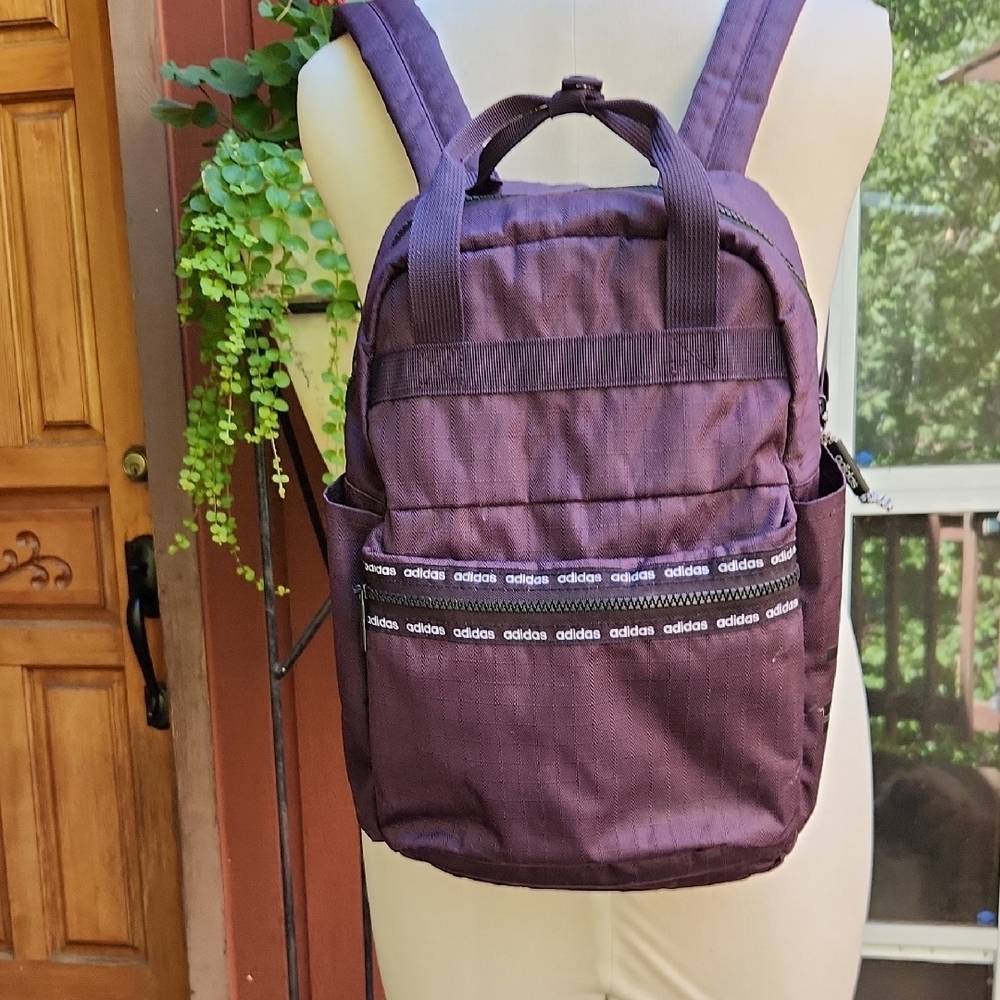 Adidas Men's/Women's Deep Purple Backpack